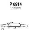FENNO P6914 Middle Silencer